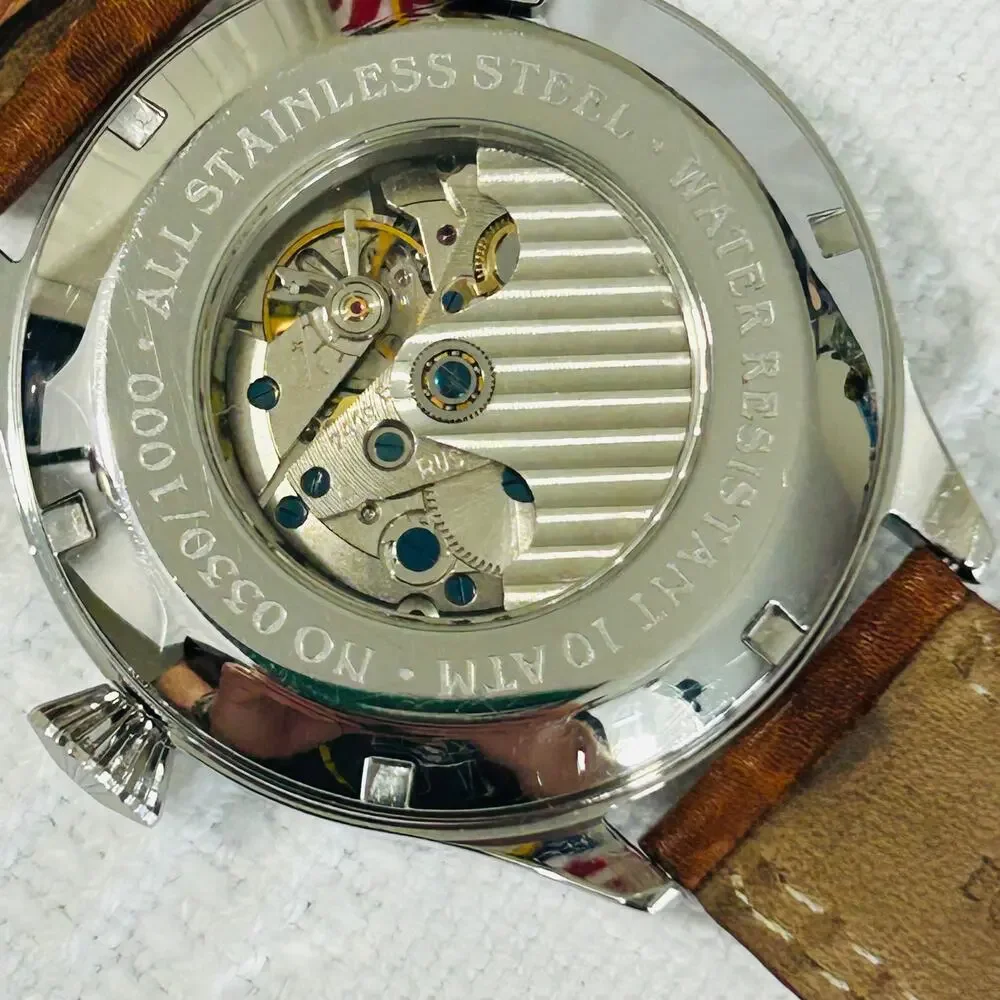 Moscow Classic Aeronavigator 47mm Cream Blue Dial 330/1000 Vostok 2416 31 Jewel